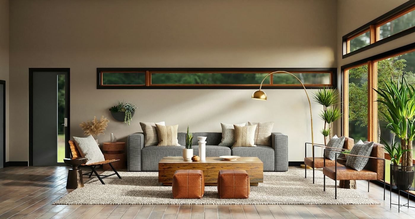 Designed luxury interior